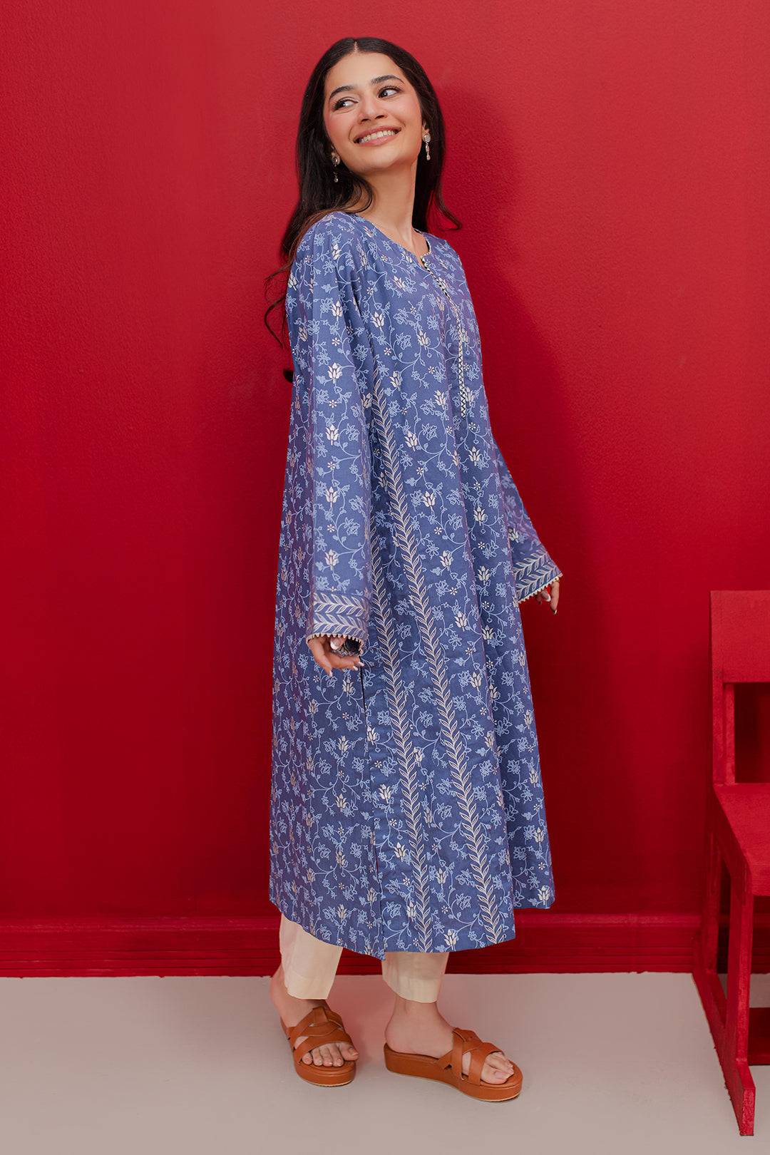 Zellbury | Winter Pret | Kurta - 2969 by Maria Faisal - Registered Vendor of : Zellbury Women - type : Essential Pret - 100% original wedding dresses