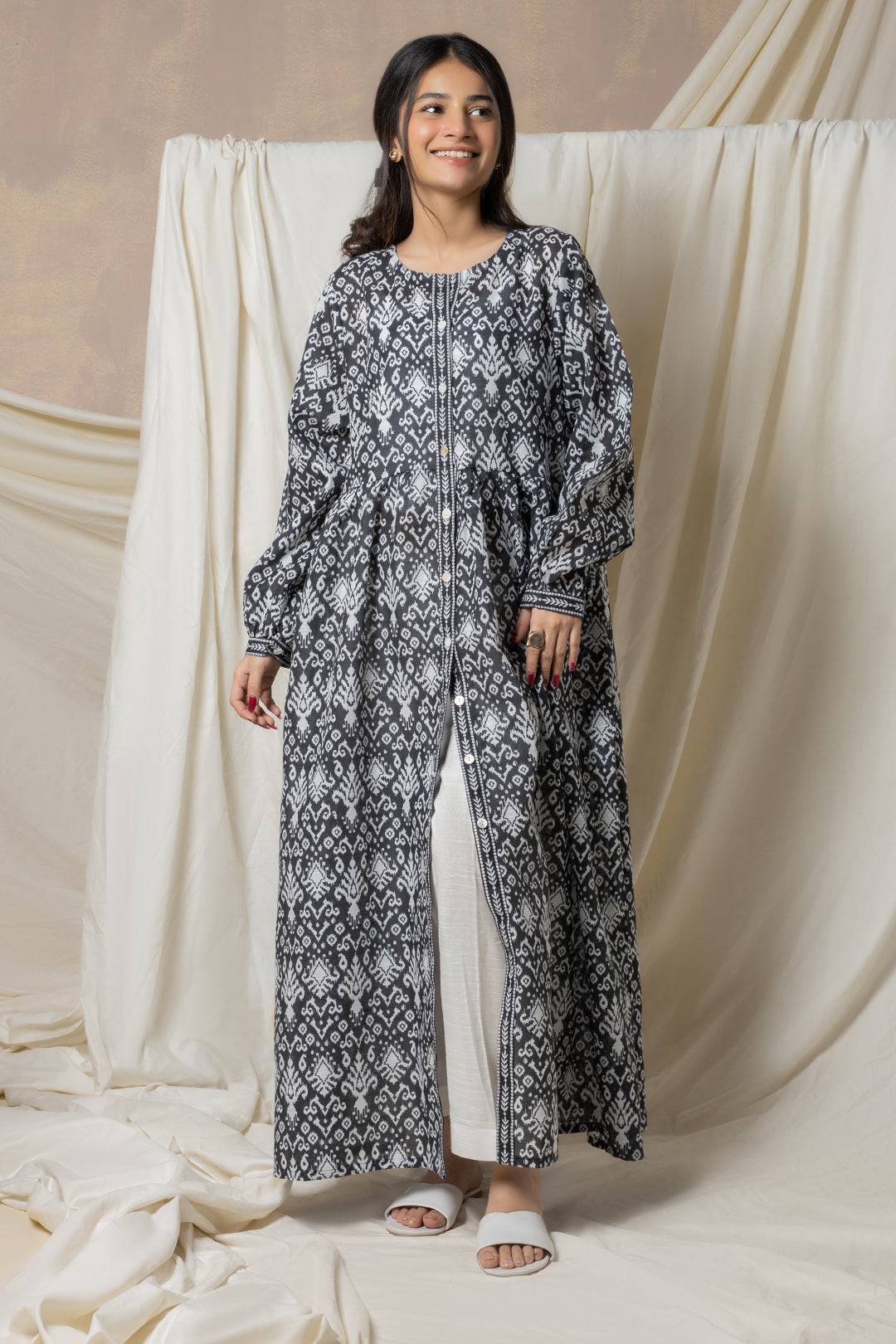 Zellbury | Winter Pret | Kurta - 2972 by Maria Faisal - Registered Vendor of : Zellbury Women - type : Essential Pret - 100% original wedding dresses