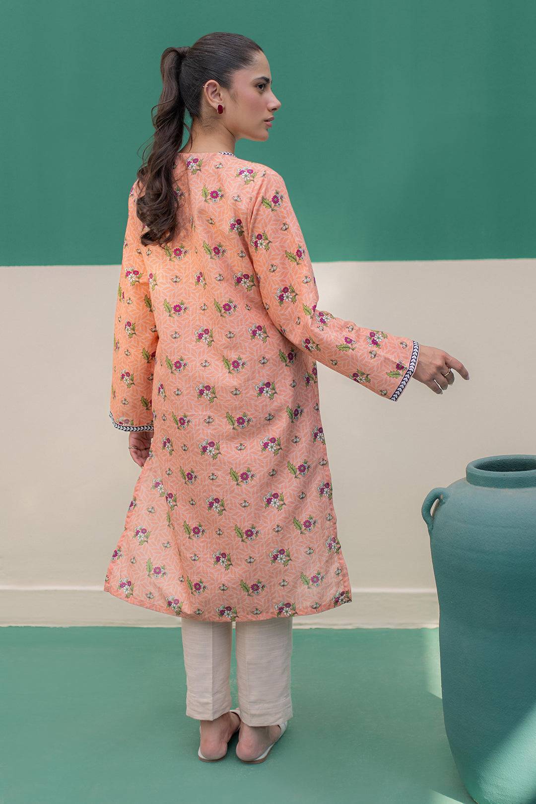 Zellbury | Winter Pret | Kurta - 3046 by Maria Faisal - Registered Vendor of : Zellbury Women - type : Essential Pret - 100% original wedding dresses