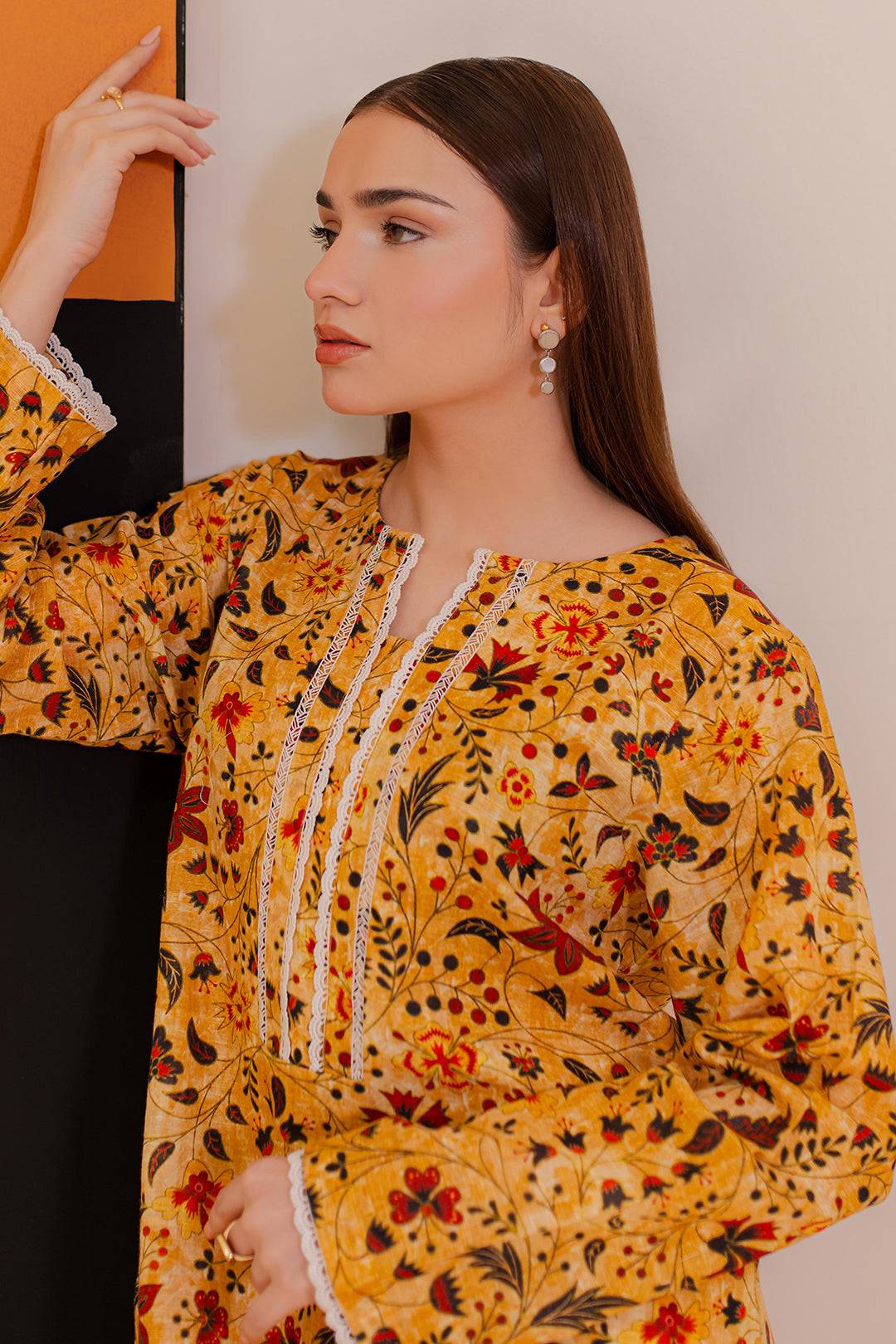 Zellbury | Winter Pret | Kurta - 3079 by Maria Faisal - Registered Vendor of : Zellbury Women - type : Essential Pret - 100% original wedding dresses