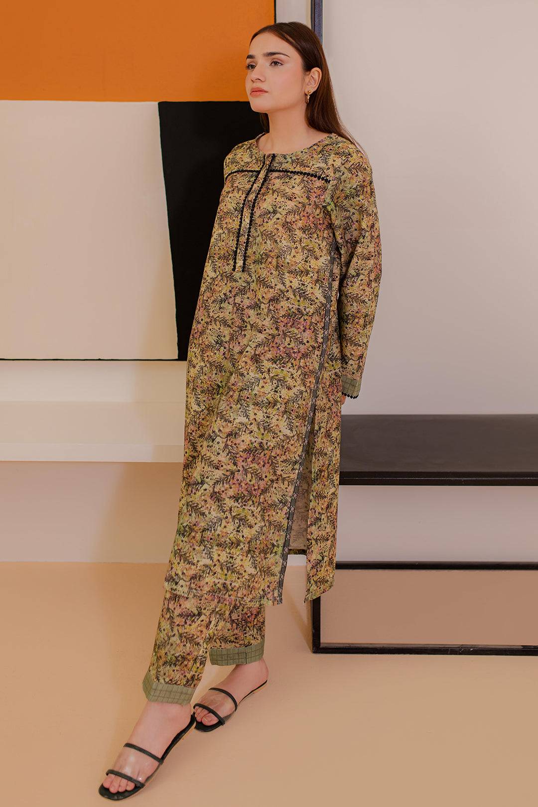 Zellbury | Winter Pret | Kurta Trouser - 2927 by Maria Faisal - Registered Vendor of : Zellbury Women - type : Essential Pret - 100% original wedding dresses