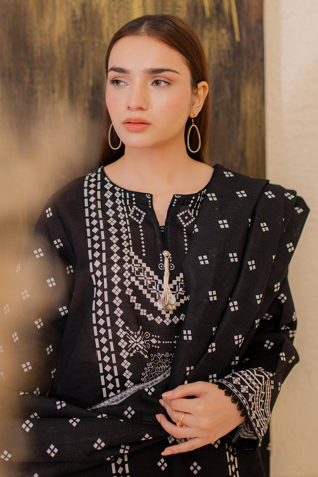 Zellbury | Winter Pret | Kurta Dupatta - 2981 by Maria Faisal - Registered Vendor of : Zellbury Women - type : Essential Pret - 100% original wedding dresses
