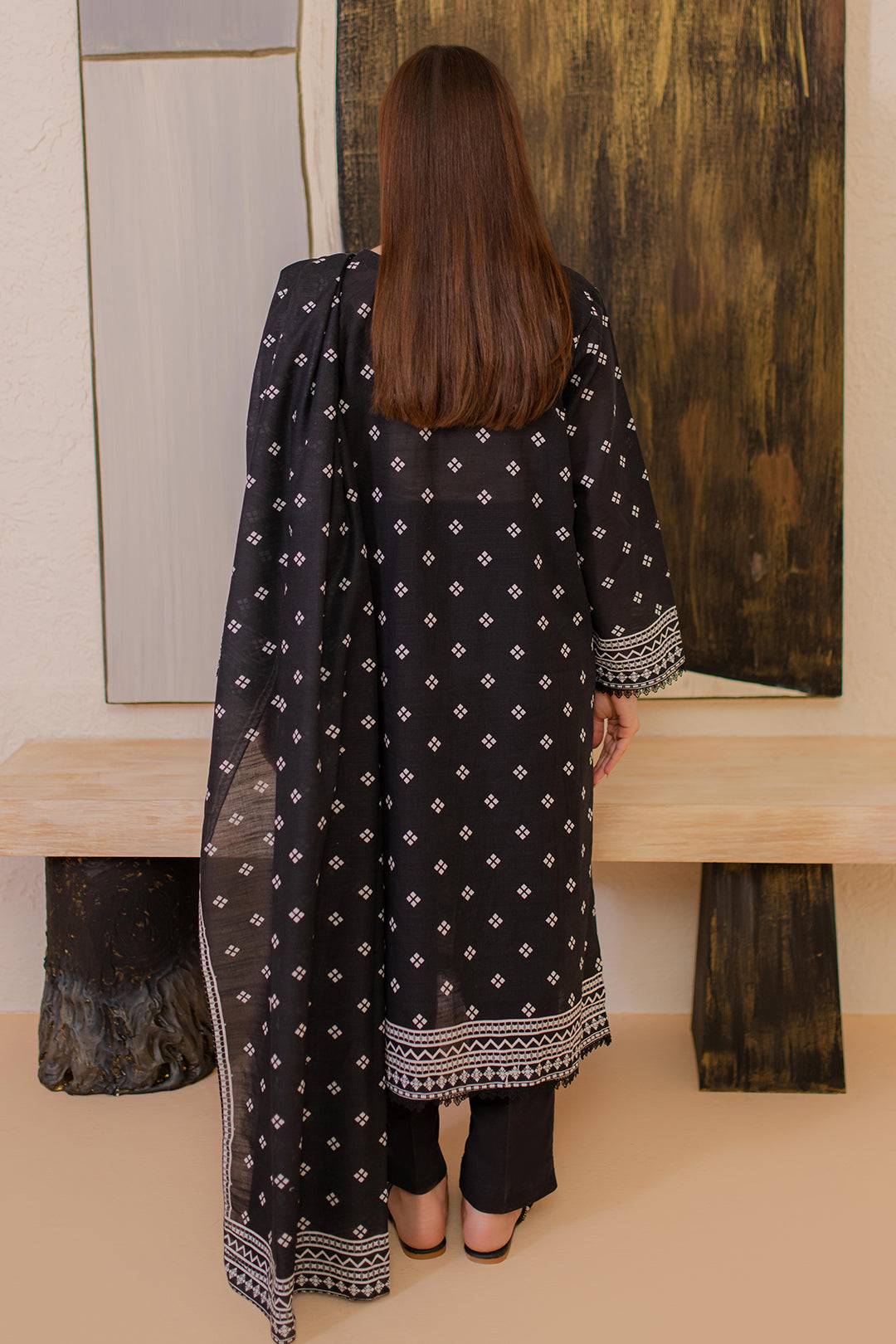 Zellbury | Winter Pret | Kurta Dupatta - 2981 by Maria Faisal - Registered Vendor of : Zellbury Women - type : Essential Pret - 100% original wedding dresses