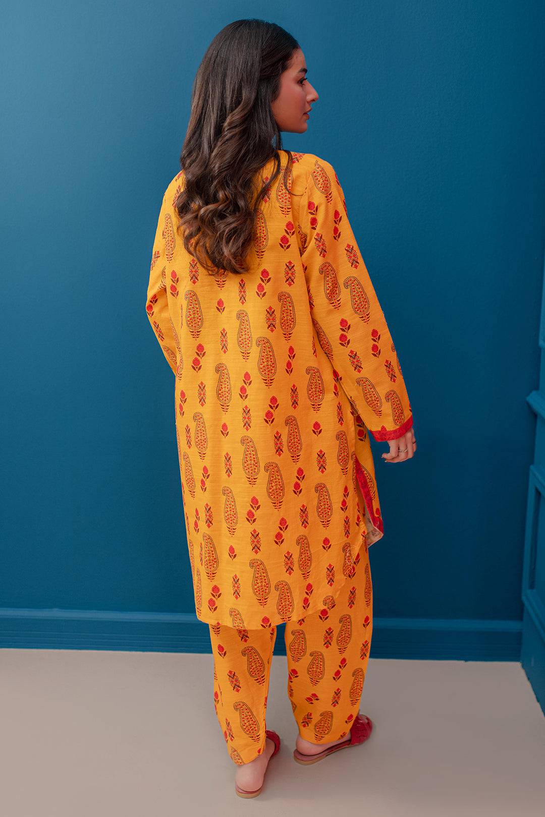 Zellbury | Winter Pret | Kurta Trouser - 2989 by Maria Faisal - Registered Vendor of : Zellbury Women - type : Essential Pret - 100% original wedding dresses