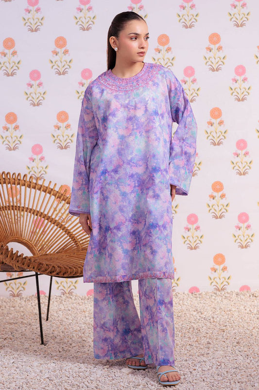Zellbury | Summer Pret | Embroidered Kurta Trouser - 3000 by Maria Faisal - Registered Vendor of : Zellbury Women - type : Essential Pret - 100% original wedding dresses