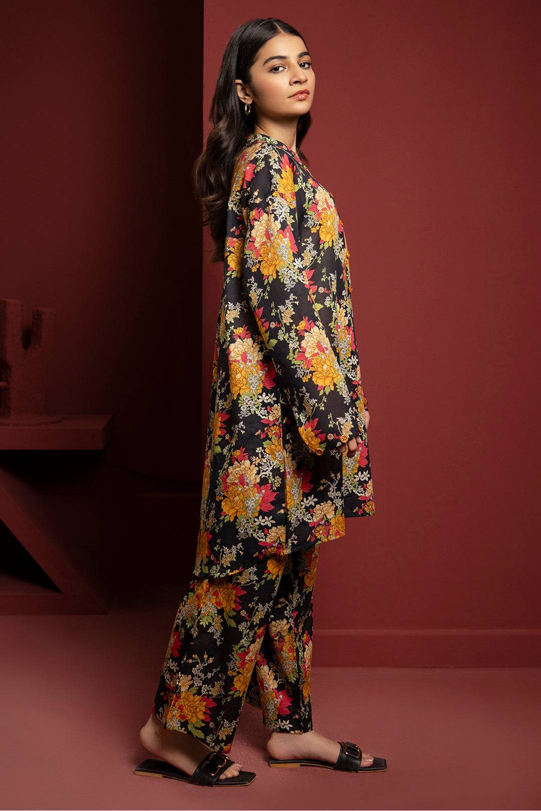 Zellbury | Winter Pret | Kurta Trouser - 3034 by Maria Faisal - Registered Vendor of : Zellbury Women - type : Essential Pret - 100% original wedding dresses