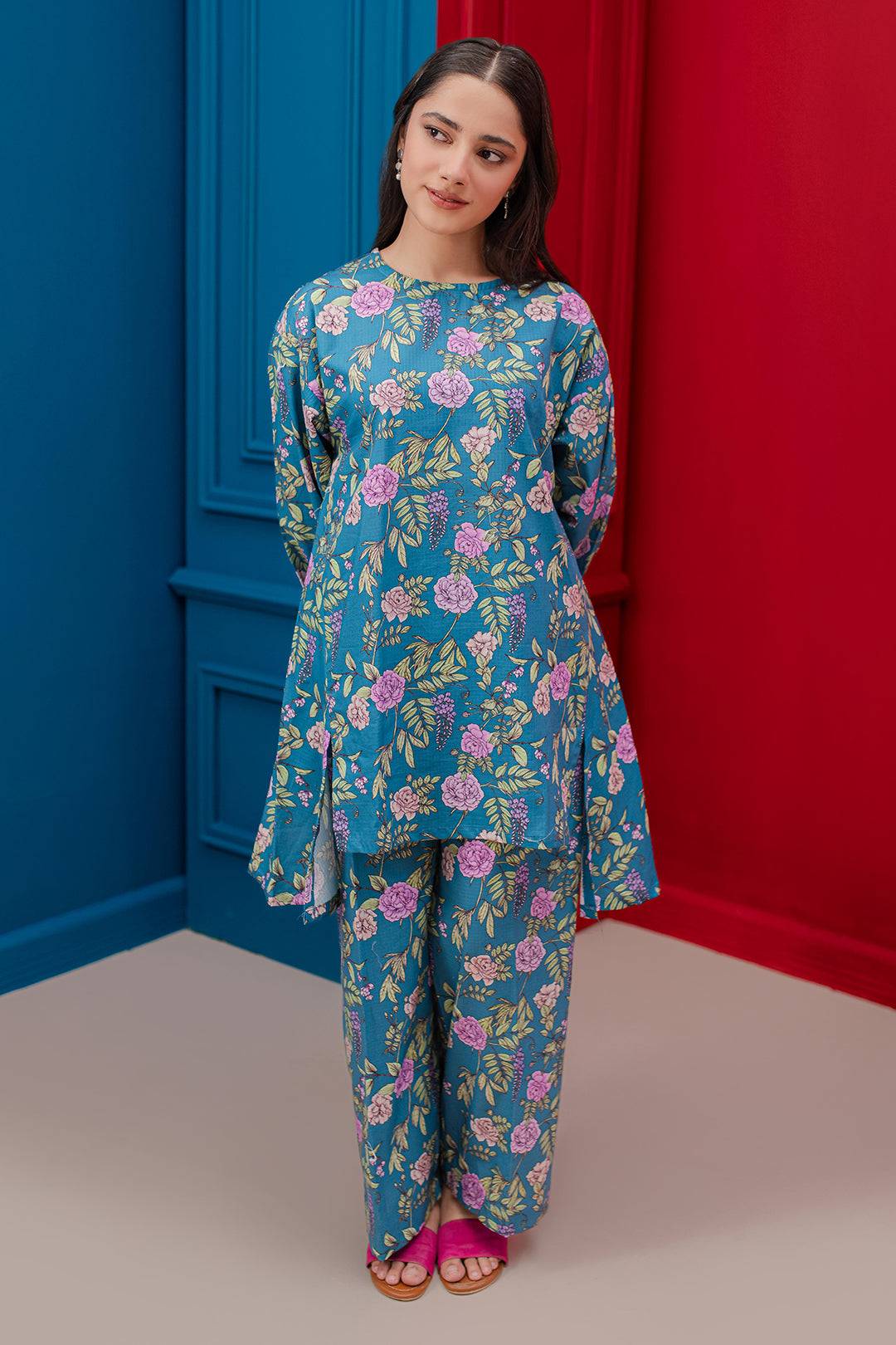 Zellbury | Winter Pret | Kurta Trouser - 3106 by Maria Faisal - Registered Vendor of : Zellbury Women - type : Essential Pret - 100% original wedding dresses