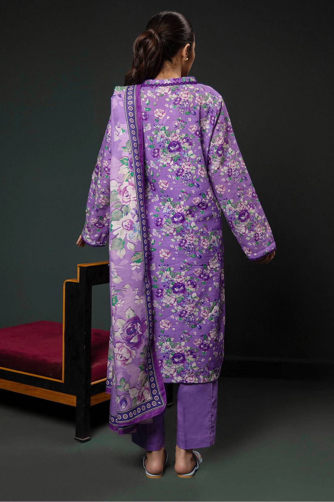 Zellbury | Winter Pret | Kurta Dupatta Trouser - 2948 by Maria Faisal - Registered Vendor of : Zellbury Women - type : Essential Pret - 100% original wedding dresses