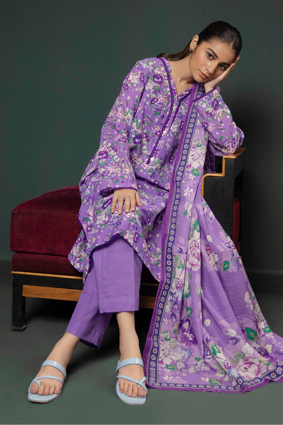 Zellbury | Winter Pret | Kurta Dupatta Trouser - 2948 by Maria Faisal - Registered Vendor of : Zellbury Women - type : Essential Pret - 100% original wedding dresses