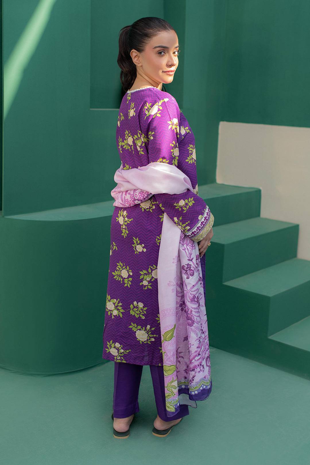 Zellbury | Winter Pret | Kurta Shawl Trouser - 3010 by Maria Faisal - Registered Vendor of : Zellbury Women - type : Essential Pret - 100% original wedding dresses