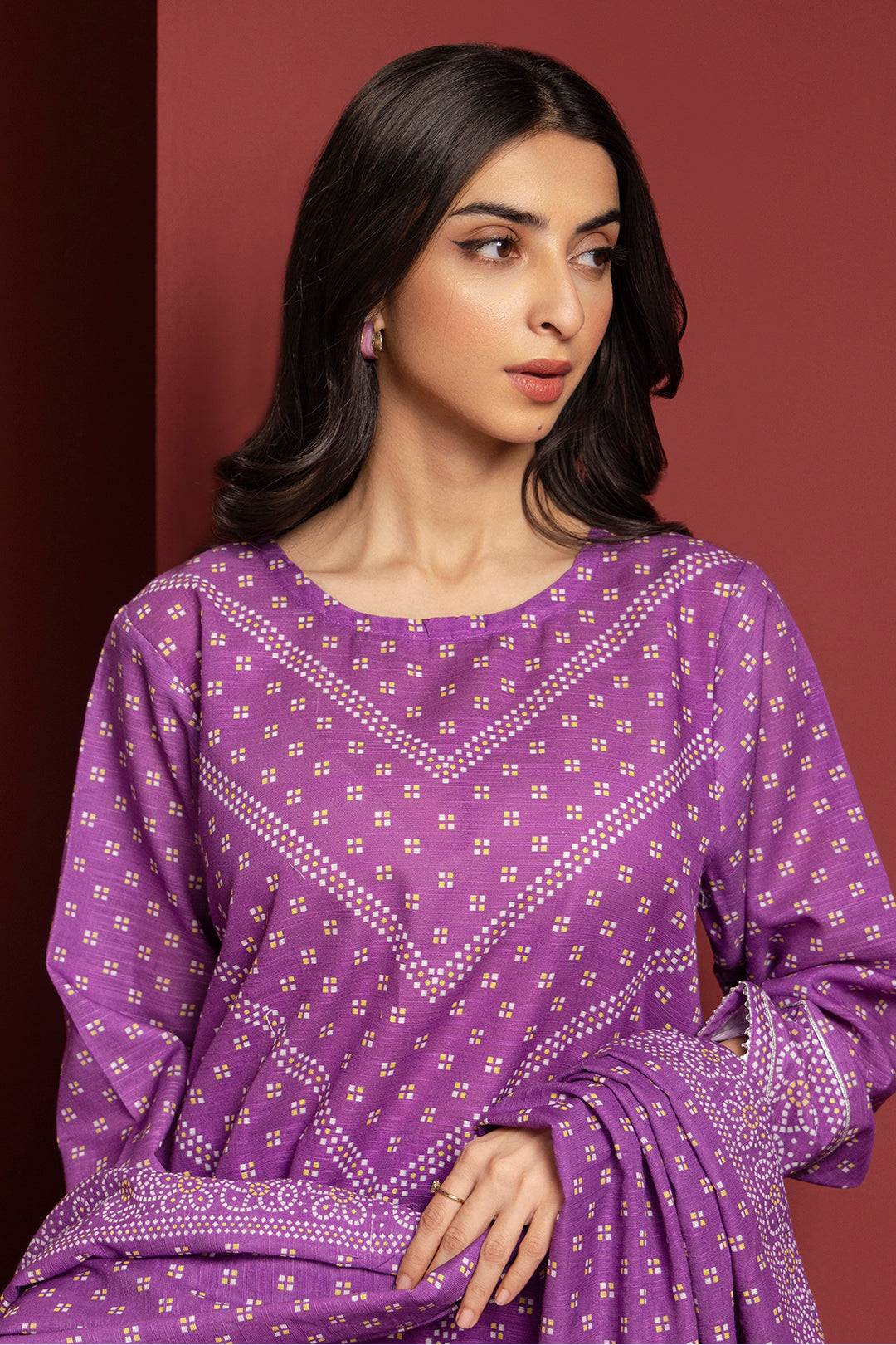 Zellbury | Winter Pret | Kurta Dupatta Trouser - 3072 by Maria Faisal - Registered Vendor of : Zellbury Women - type : Essential Pret - 100% original wedding dresses