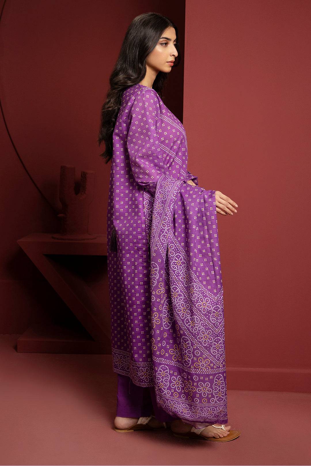 Zellbury | Winter Pret | Kurta Dupatta Trouser - 3072 by Maria Faisal - Registered Vendor of : Zellbury Women - type : Essential Pret - 100% original wedding dresses