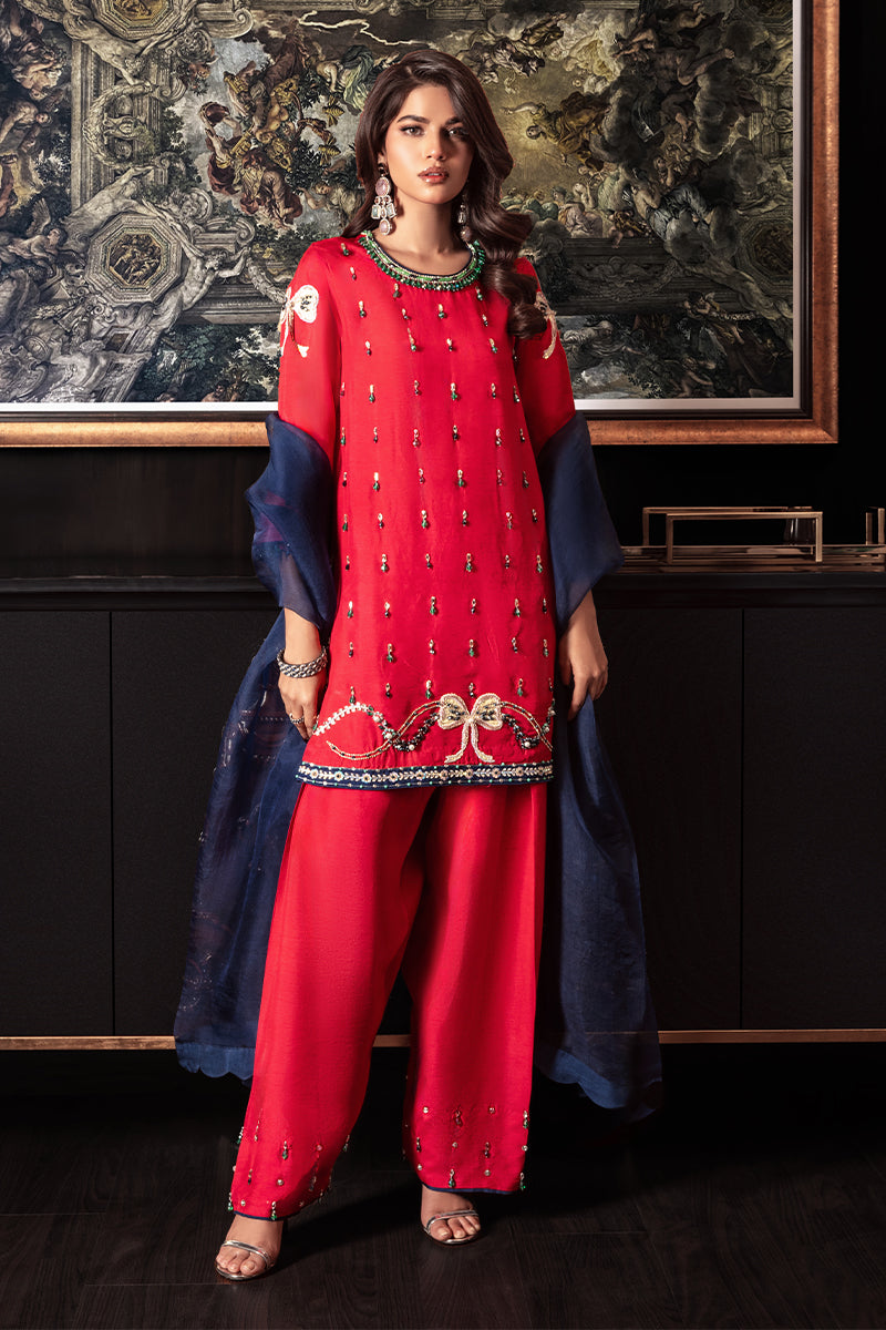 Wardha Saleem | Zimal Silk Edit | Sylvie - Ladies Clothes - Maria Faisal