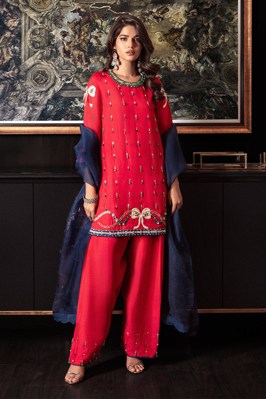 Wardha Saleem | Zimal Silk Edit | Sylvie - Ladies Clothes - Maria Faisal
