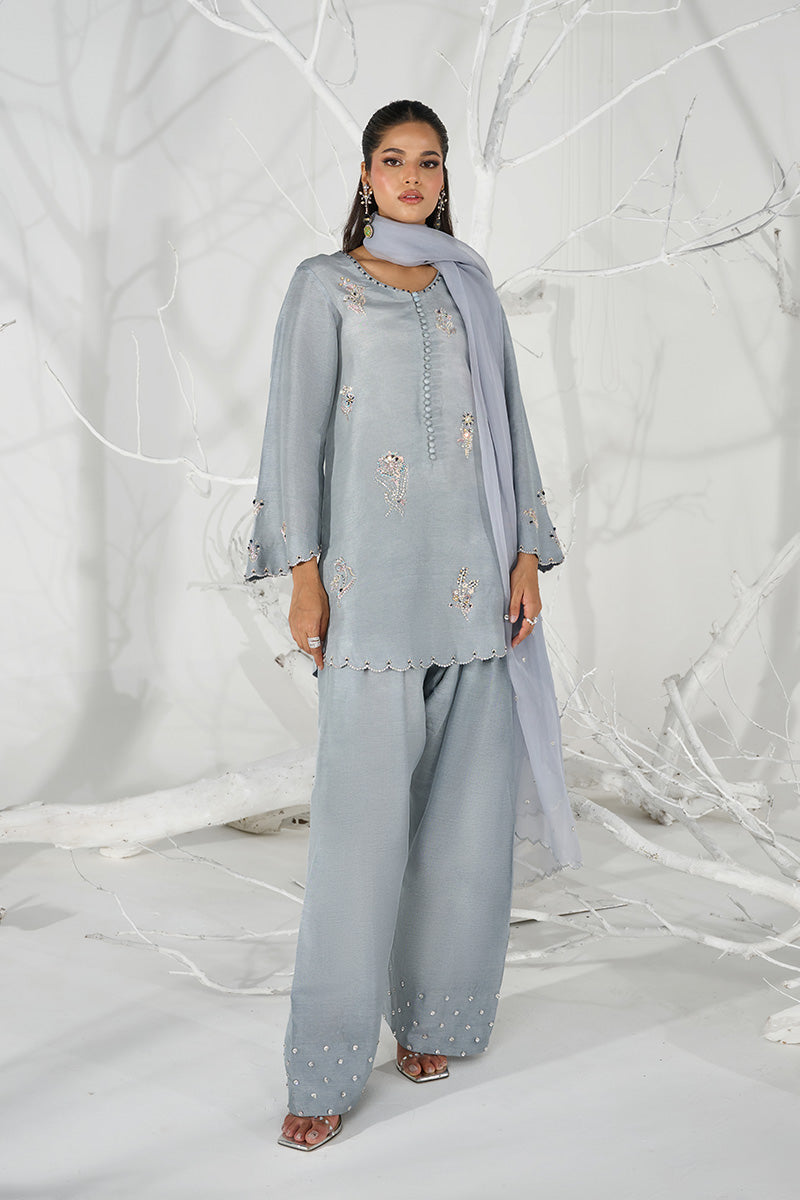 Wardha Saleem | Zimal Silk Edit | Roha - Ladies Clothes - Maria Faisal