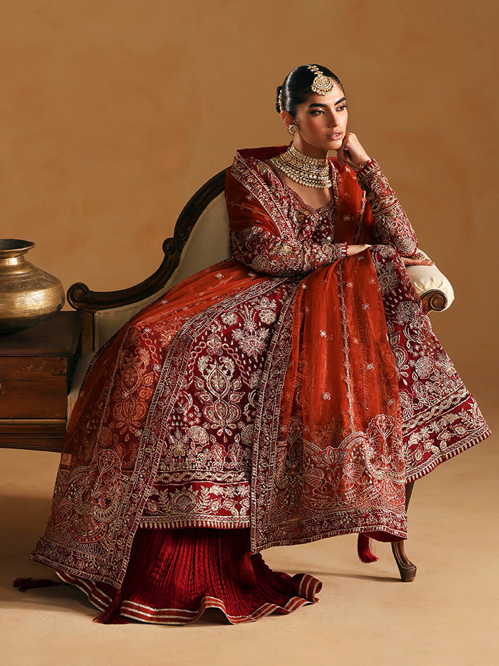 Gulaal | Wedding 25 | Jahari - Wedding Dress - available at Maria Faisal in UK and USA.