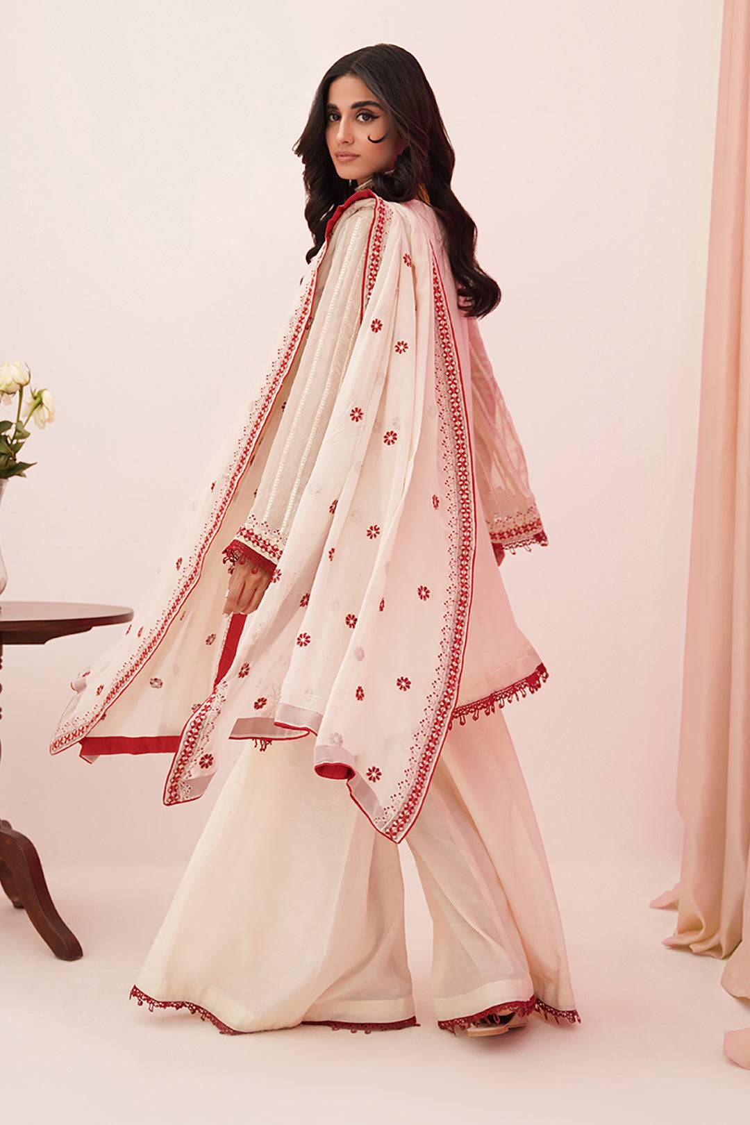 Zellbury | Unstitched 3 Piece Khaddi | Embroidered Shirt Shalwar Dupatta - 0363 by Maria Faisal - Registered Vendor of : Zellbury Women - type : Luxury Unstitch - 100% original wedding dresses