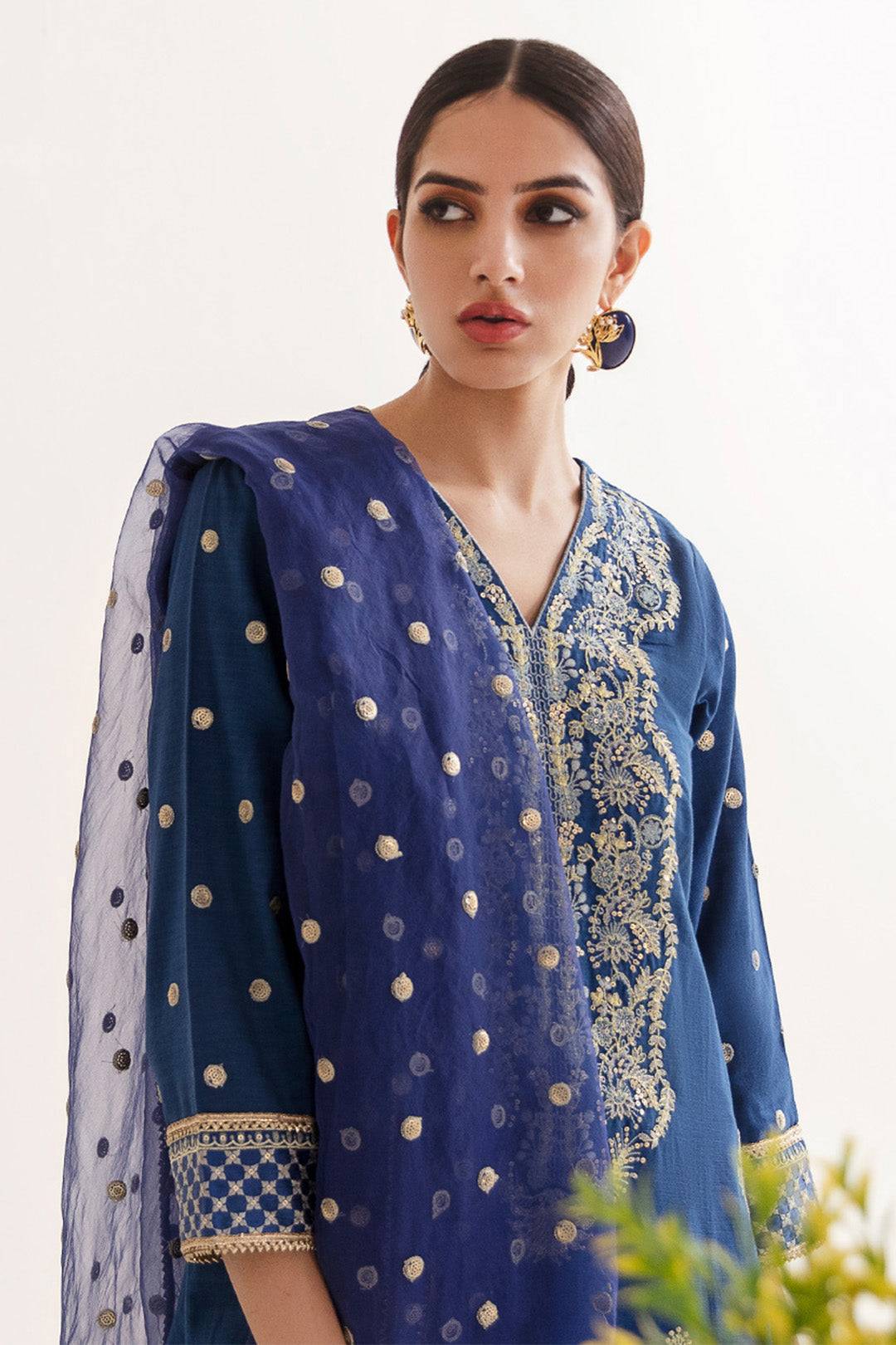 Zellbury | Unstitched 3 Piece Khaddar | Embroidered Shirt Shalwar Dupatta - 0295 by Maria Faisal - Registered Vendor of : Zellbury Women - type : Luxury Unstitch - 100% original wedding dresses