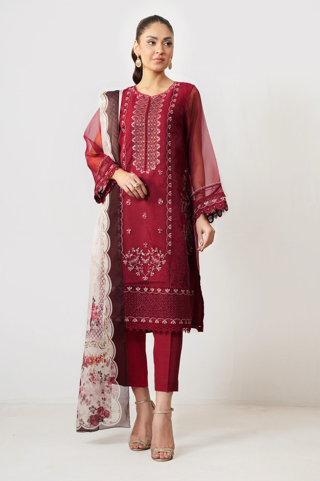 Zeen | Azalea Collection | WUM35102 - Ladies Clothes - Maria Faisal