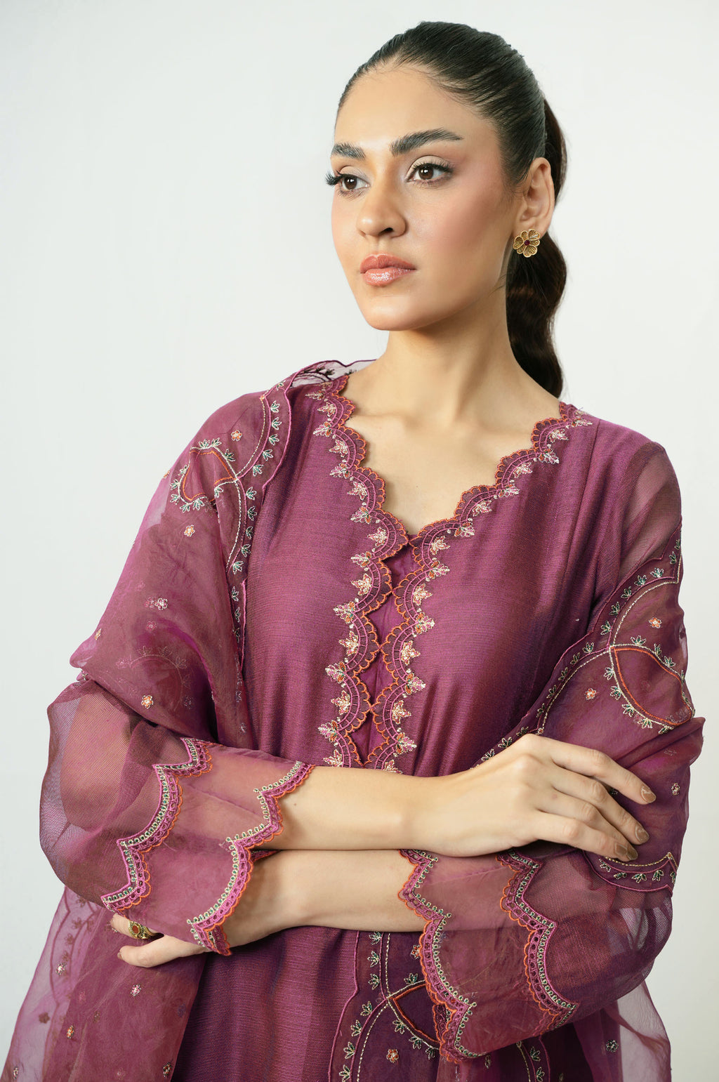 Zeen | Azalea Collection | WUM35114 - Ladies Clothes - Maria Faisal