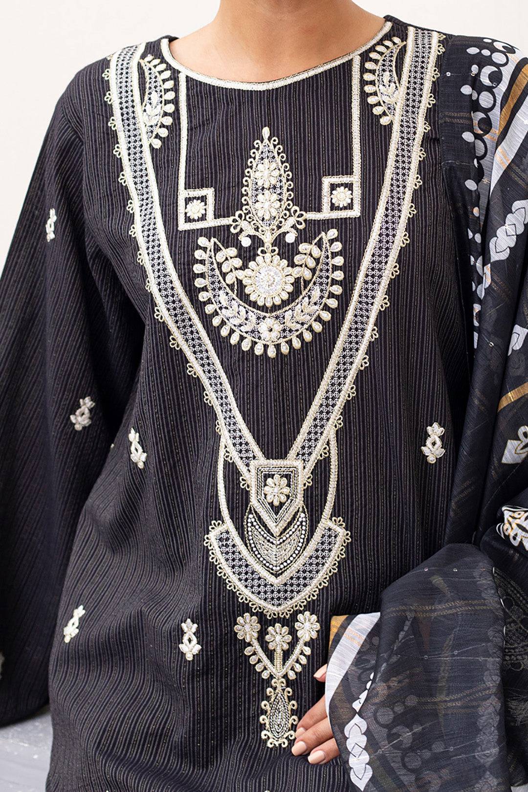Zellbury | Unstitched 3 Piece Lawn | Embroidered Shirt Shalwar Dupatta - 0190 by Maria Faisal - Registered Vendor of : Zellbury Women - type : Signature Unstitched - 100% original wedding dresses