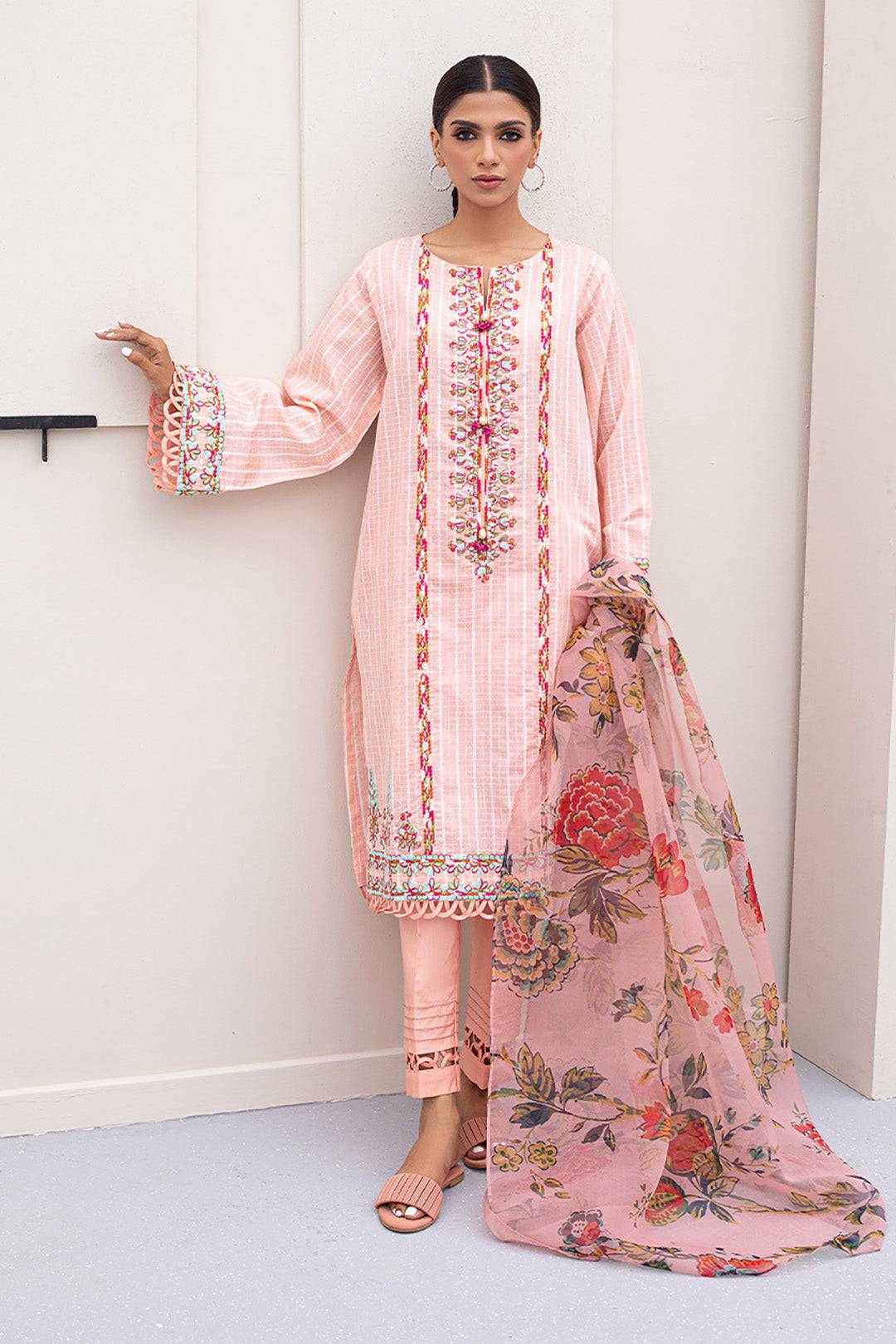 Zellbury | Unstitched 3 Piece Jacquard | Embroidered Shirt Shalwar Dupatta - 0286 by Maria Faisal - Registered Vendor of : Zellbury Women - type : Signature Unstitched - 100% original wedding dresses