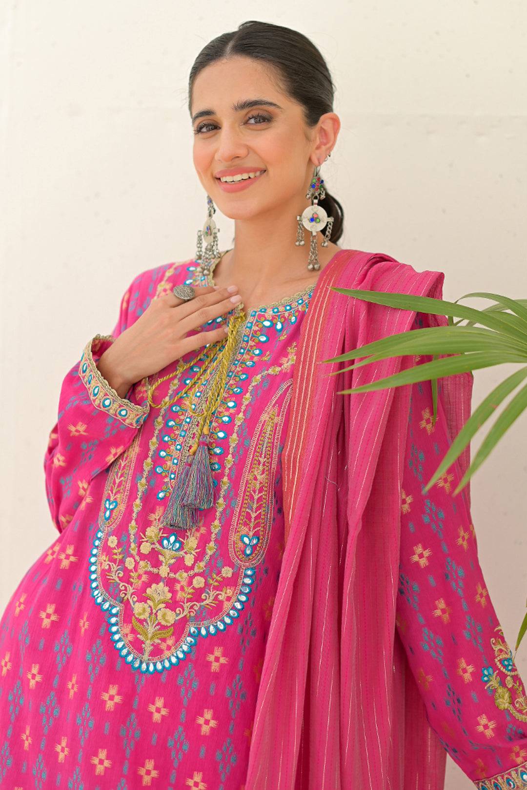 Zellbury | Unstitched 3 Piece Jacquard | Embroidered Shirt Shalwar Dupatta - 0289 by Maria Faisal - Registered Vendor of : Zellbury Women - type : Signature Unstitched - 100% original wedding dresses