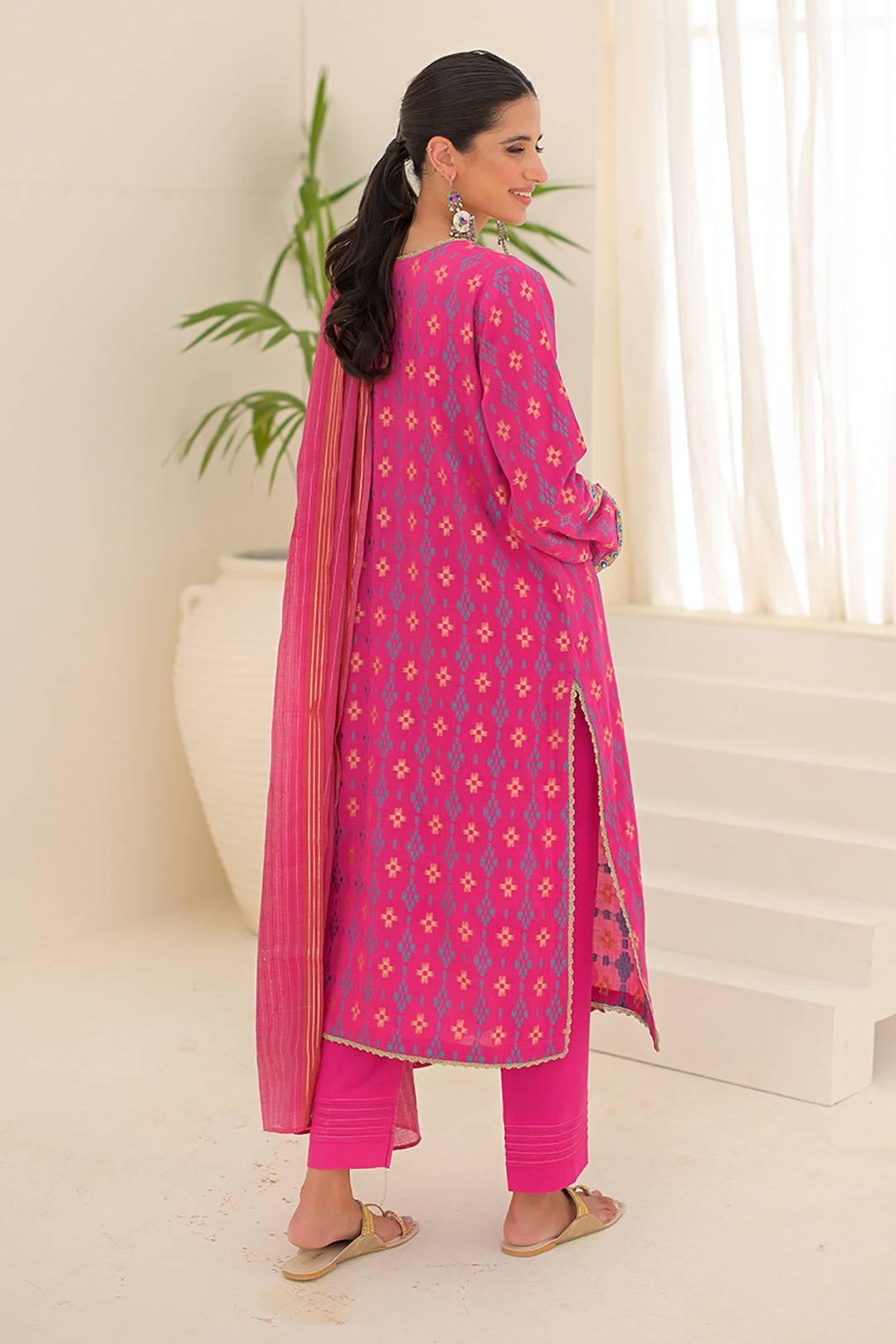 Zellbury | Unstitched 3 Piece Jacquard | Embroidered Shirt Shalwar Dupatta - 0289 by Maria Faisal - Registered Vendor of : Zellbury Women - type : Signature Unstitched - 100% original wedding dresses