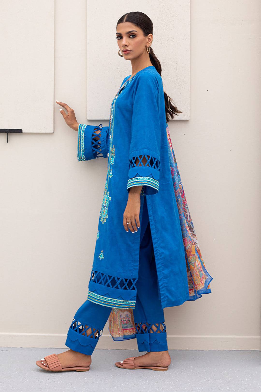 Zellbury | Unstitched 3 Piece Jacquard | Embroidered Shirt Shalwar Dupatta - 0435 by Maria Faisal - Registered Vendor of : Zellbury Women - type : Signature Unstitched - 100% original wedding dresses