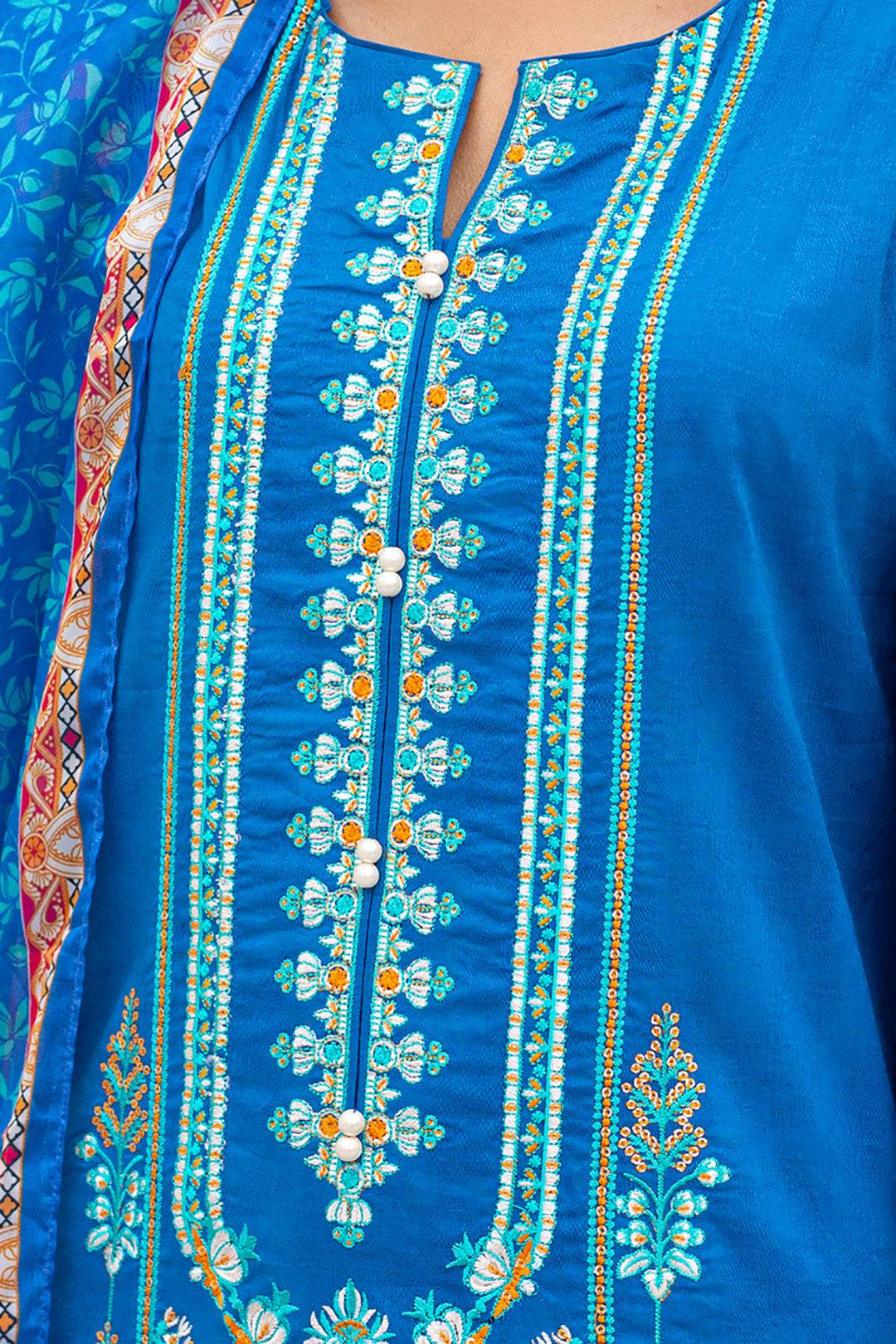 Zellbury | Unstitched 3 Piece Jacquard | Embroidered Shirt Shalwar Dupatta - 0435 by Maria Faisal - Registered Vendor of : Zellbury Women - type : Signature Unstitched - 100% original wedding dresses