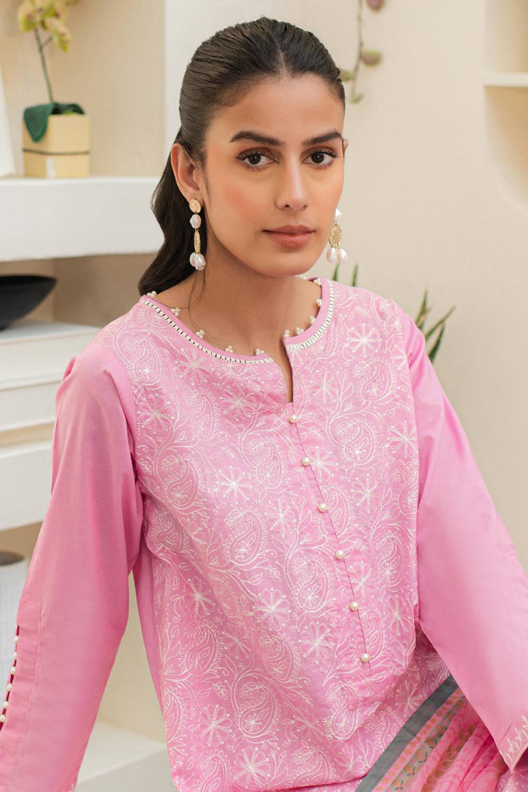Zellbury | Unstitched 3 Piece Lawn | Embroidered Shirt Shalwar Dupatta - 1260 by Maria Faisal - Registered Vendor of : Zellbury Women - type : Essential Unstitched - 100% original wedding dresses