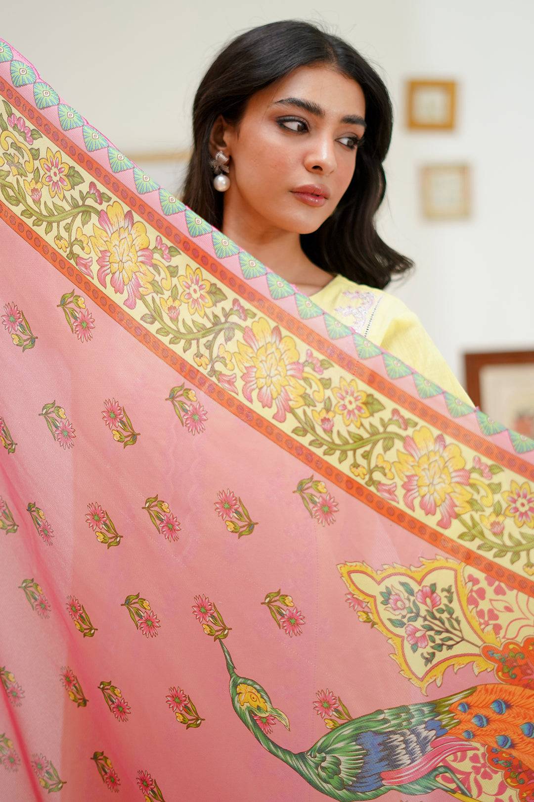 Zellbury | Unstitched 3 Piece Lawn | Embroidered Shirt Shalwar Dupatta - 1266 by Maria Faisal - Registered Vendor of : Zellbury Women - type : Signature Unstitched - 100% original wedding dresses