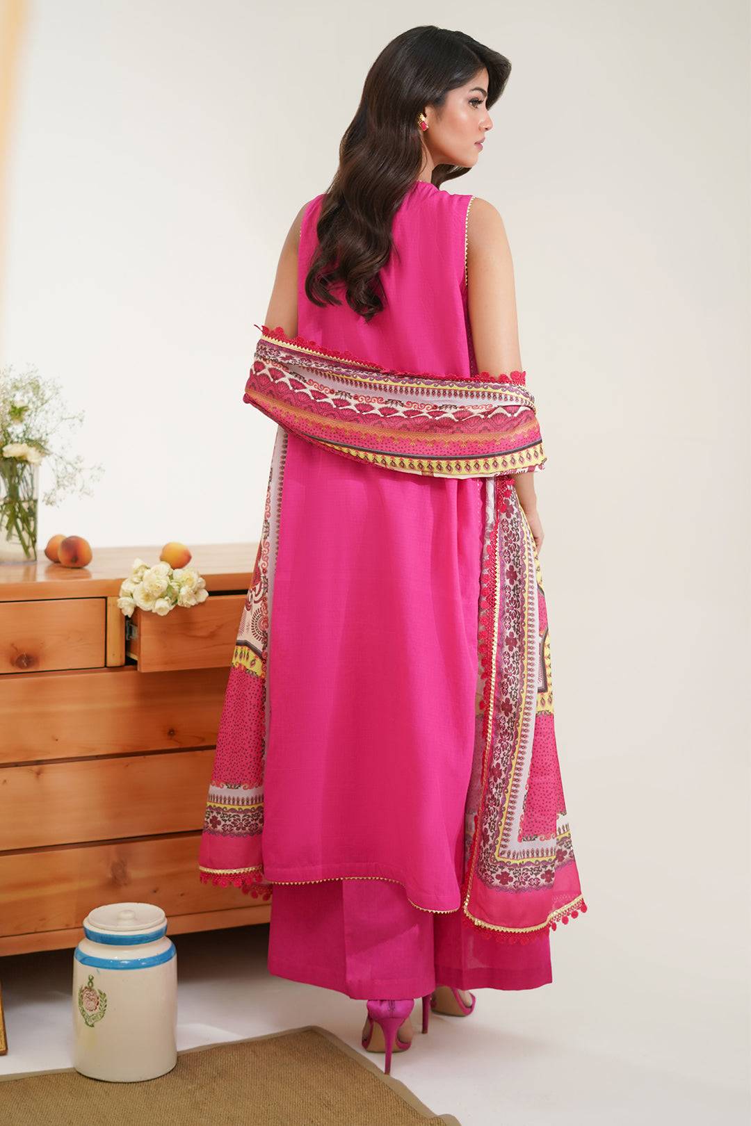 Zellbury | Unstitched 3 Piece Lawn | Embroidered Shirt Shalwar Dupatta - 1270 by Maria Faisal - Registered Vendor of : Zellbury Women - type : Signature Unstitched - 100% original wedding dresses