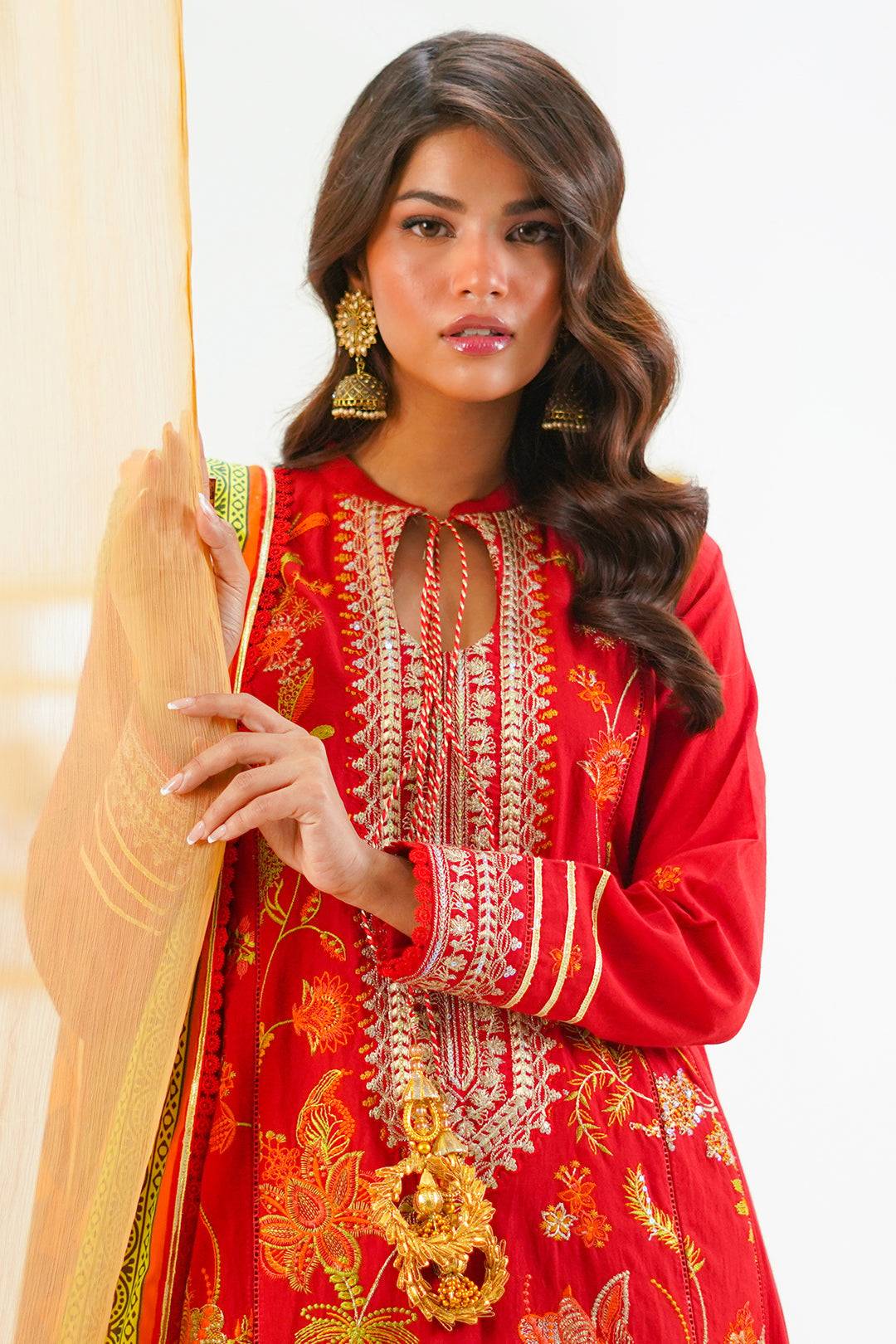 Zellbury | Unstitched 3 Piece Lawn | Embroidered Shirt Shalwar Dupatta - 1295 by Maria Faisal - Registered Vendor of : Zellbury Women - type : Signature Unstitched - 100% original wedding dresses