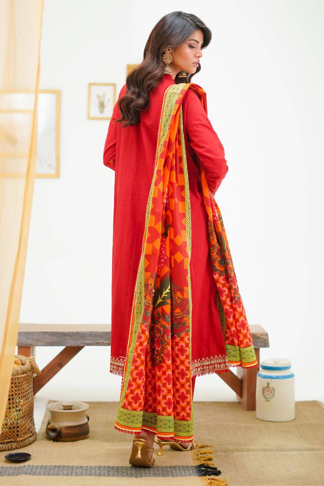 Zellbury | Unstitched 3 Piece Lawn | Embroidered Shirt Shalwar Dupatta - 1295 by Maria Faisal - Registered Vendor of : Zellbury Women - type : Signature Unstitched - 100% original wedding dresses
