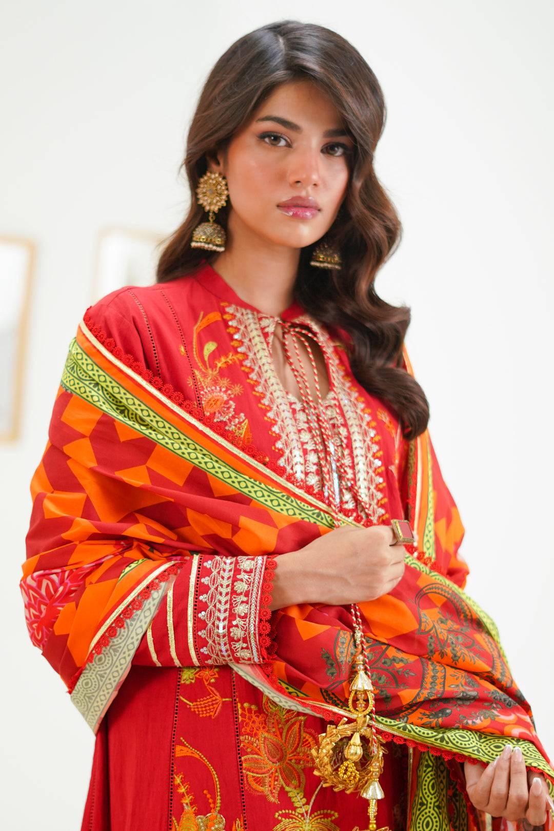 Zellbury | Unstitched 3 Piece Lawn | Embroidered Shirt Shalwar Dupatta - 1295 by Maria Faisal - Registered Vendor of : Zellbury Women - type : Signature Unstitched - 100% original wedding dresses