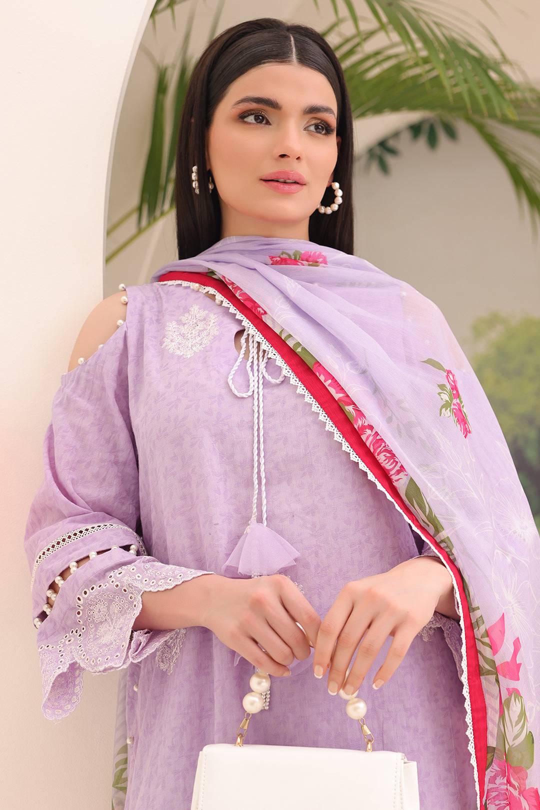Zellbury | Unstitched 3 Piece Jacquard | Embroidered Shirt Shalwar Dupatta - 1764 by Maria Faisal - Registered Vendor of : Zellbury Women - type : Essential Unstitched - 100% original wedding dresses