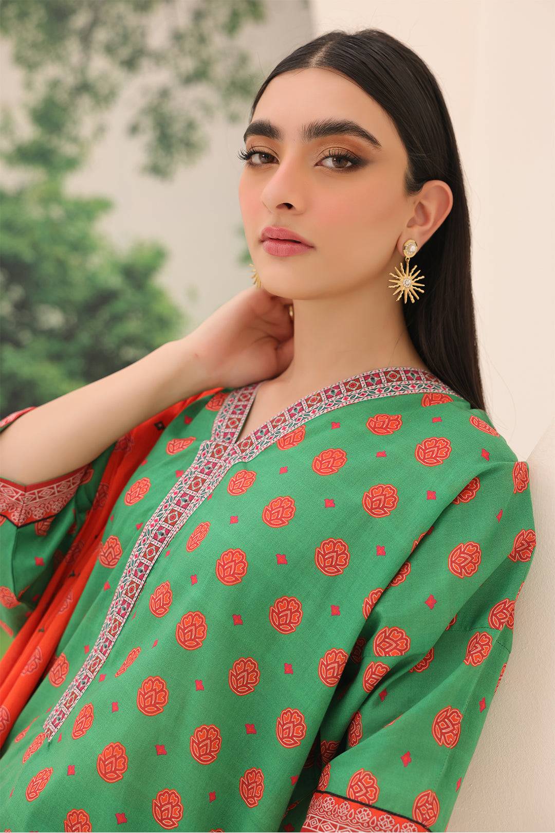 Zellbury | Unstitched 3 Piece Lawn | Shirt Shalwar Dupatta - 1221 by Maria Faisal - Registered Vendor of : Zellbury Women - type : Essential Unstitched - 100% original wedding dresses