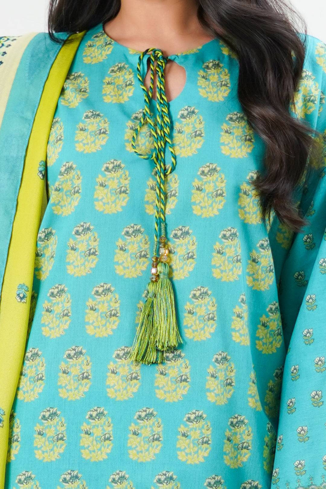 Zellbury | Unstitched 3 Piece Lawn | Shirt Shalwar Dupatta - 1328 by Maria Faisal - Registered Vendor of : Zellbury Women - type : Essential Unstitched - 100% original wedding dresses