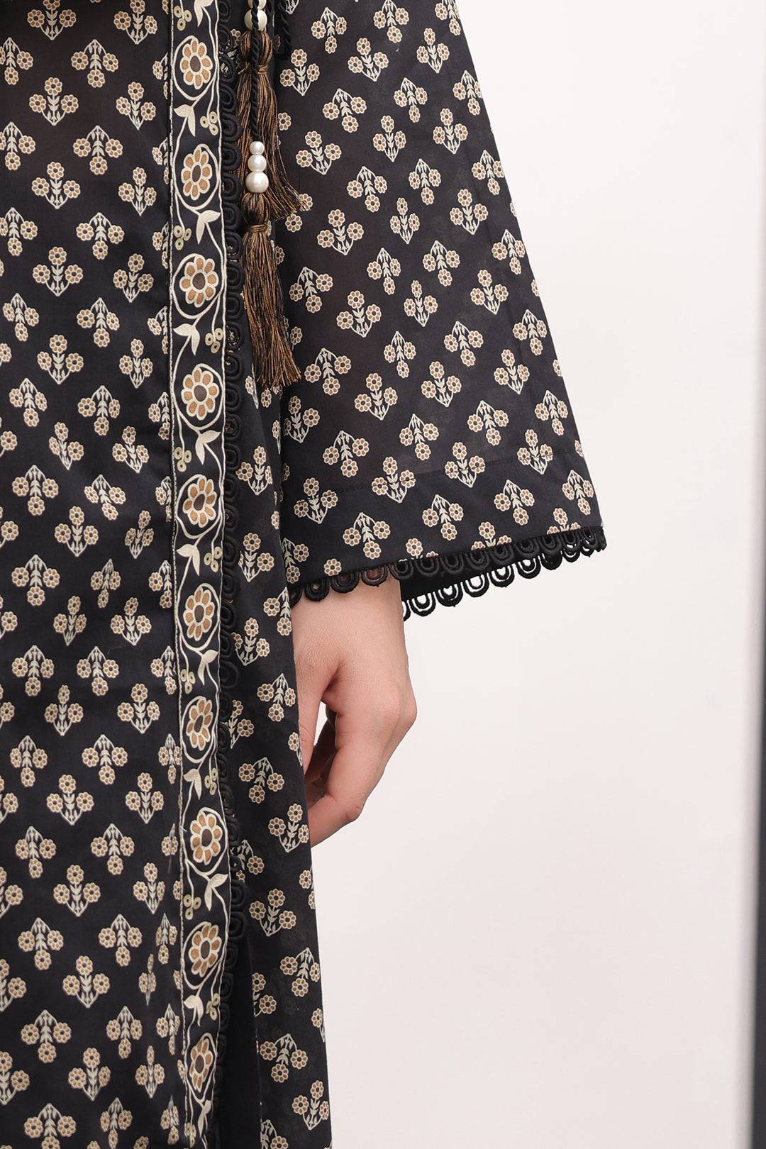 Zellbury | Unstitched 3 Piece Lawn | Shirt Shalwar Dupatta - 1507 by Maria Faisal - Registered Vendor of : Zellbury Women - type : Essential Unstitched - 100% original wedding dresses
