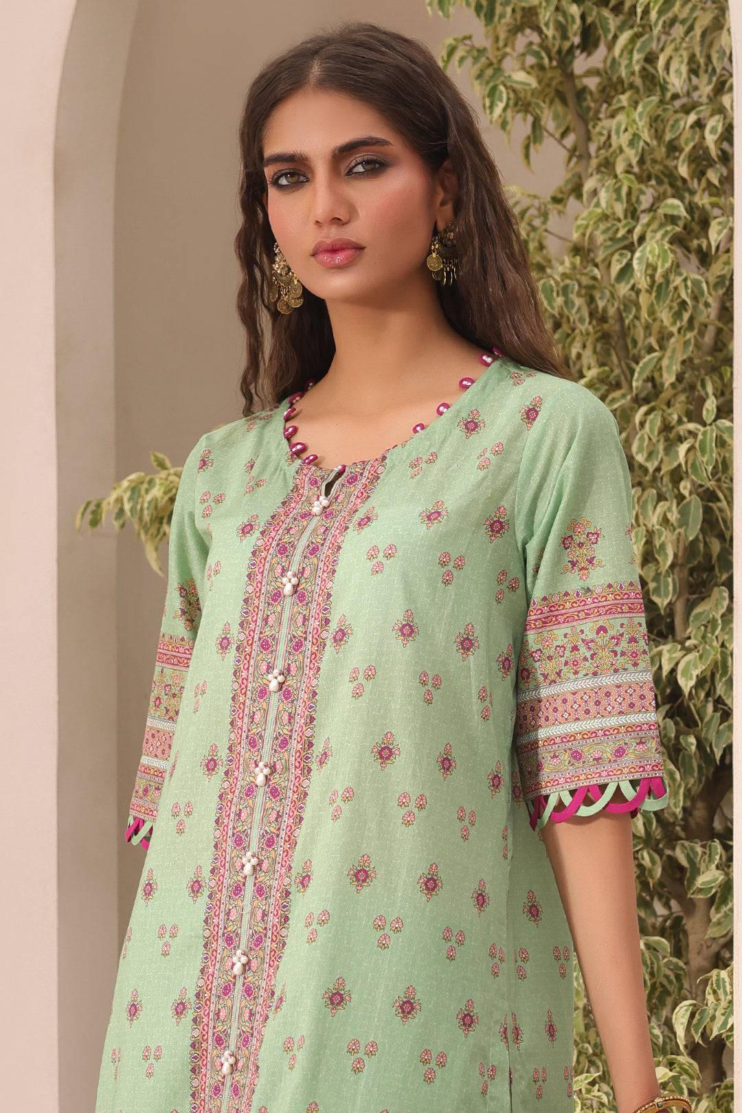Zellbury | Unstitched 3 Piece Lawn | Shirt Shalwar Dupatta - 1669 by Maria Faisal - Registered Vendor of : Zellbury Women - type : Essential Unstitched - 100% original wedding dresses