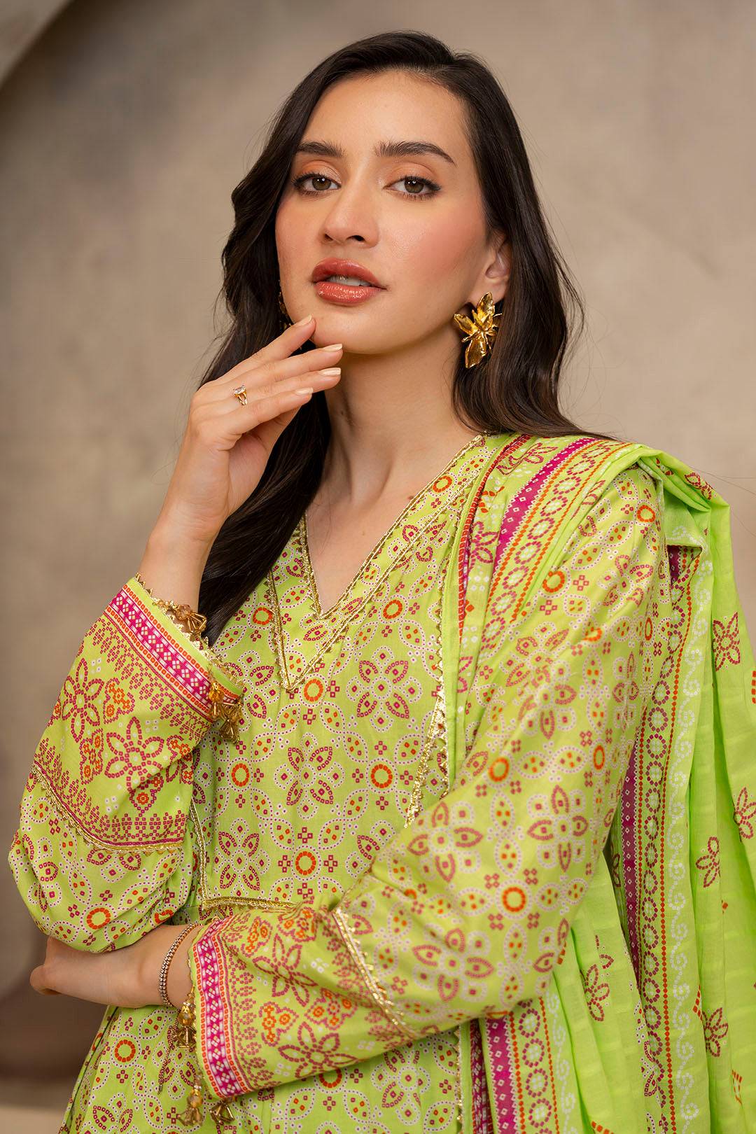 Zellbury | Unstitched 3 Piece Lawn | Shirt Shalwar Dupatta - 0121 by Maria Faisal - Registered Vendor of : Zellbury Women - type : Essential Unstitched - 100% original wedding dresses