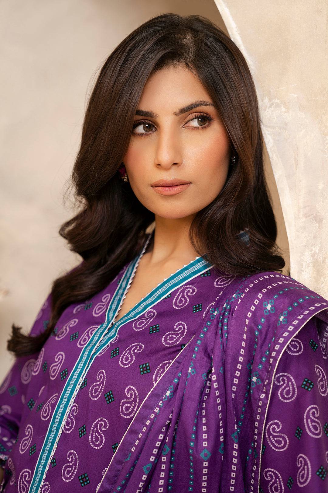 Zellbury | Unstitched 3 Piece Lawn | Shirt Shalwar Dupatta - 0265 by Maria Faisal - Registered Vendor of : Zellbury Women - type : Essential Unstitched - 100% original wedding dresses