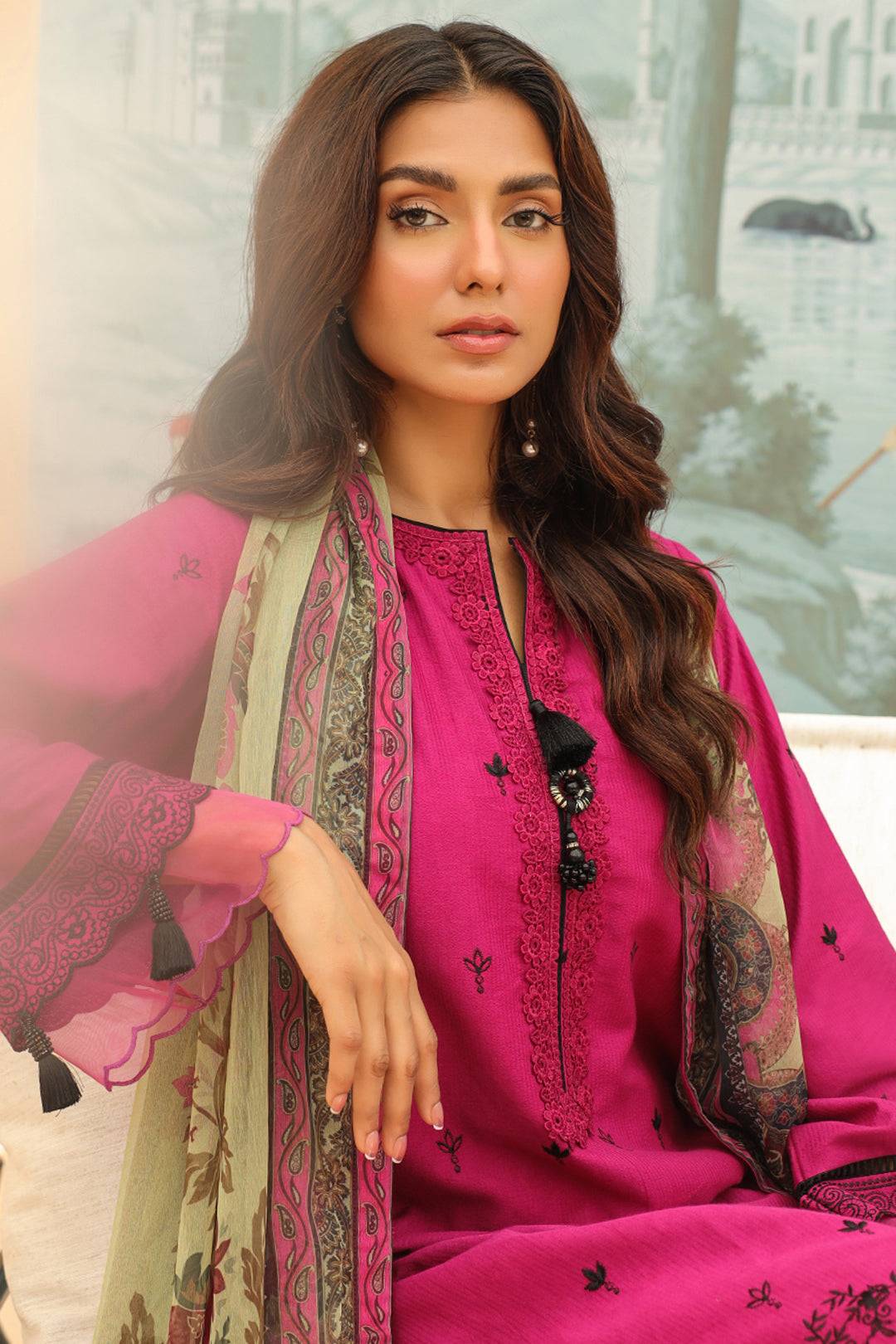 Zellbury | Unstitched 3 Piece Khaddar | Embroidered Shirt Shalwar Dupatta - 0772 by Maria Faisal - Registered Vendor of : Zellbury Women - type : Signature Unstitched - 100% original wedding dresses