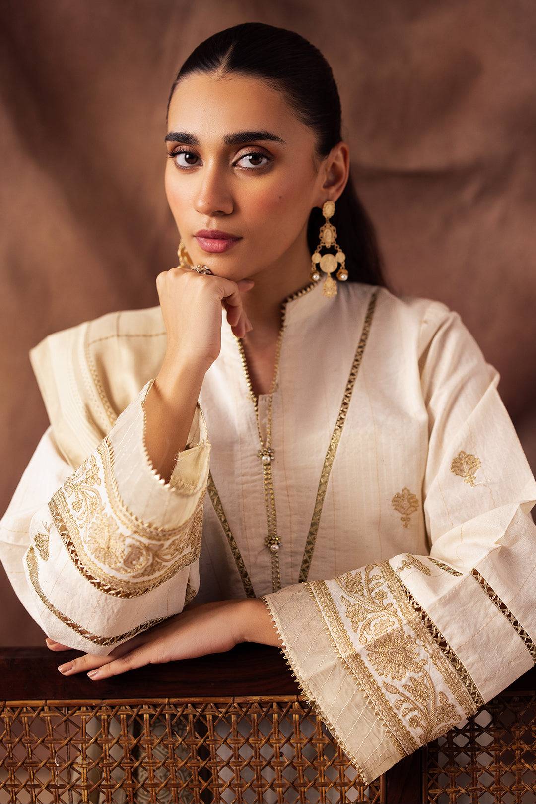 Zellbury | Unstitched 3 Piece Khaddar | Embroidered Shirt Shalwar Shawl - 0232 by Maria Faisal - Registered Vendor of : Zellbury Women - type : Essential Unstitched - 100% original wedding dresses