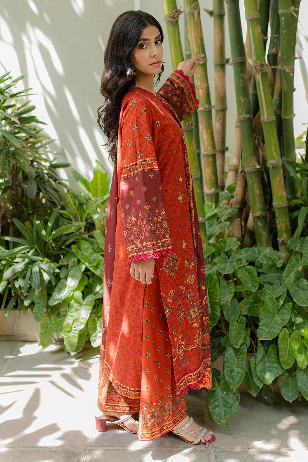 Zellbury | Unstitched 3 Piece Khaddar | Embroidered Shirt Shalwar Dupatta - 0233 by Maria Faisal - Registered Vendor of : Zellbury Women - type : Essential Unstitched - 100% original wedding dresses