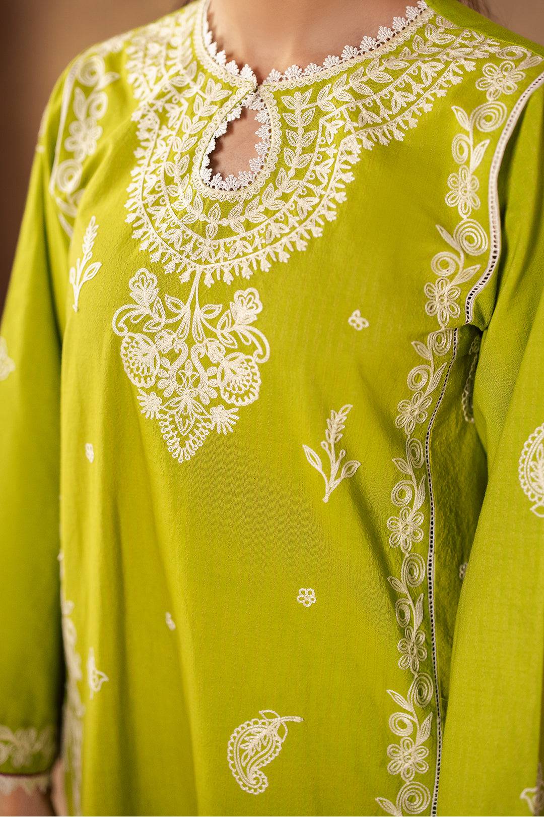 Zellbury | Unstitched 3 Piece Khaddar | Embroidered Shirt Shalwar Shawl - 0316 by Maria Faisal - Registered Vendor of : Zellbury Women - type : Essential Unstitched - 100% original wedding dresses