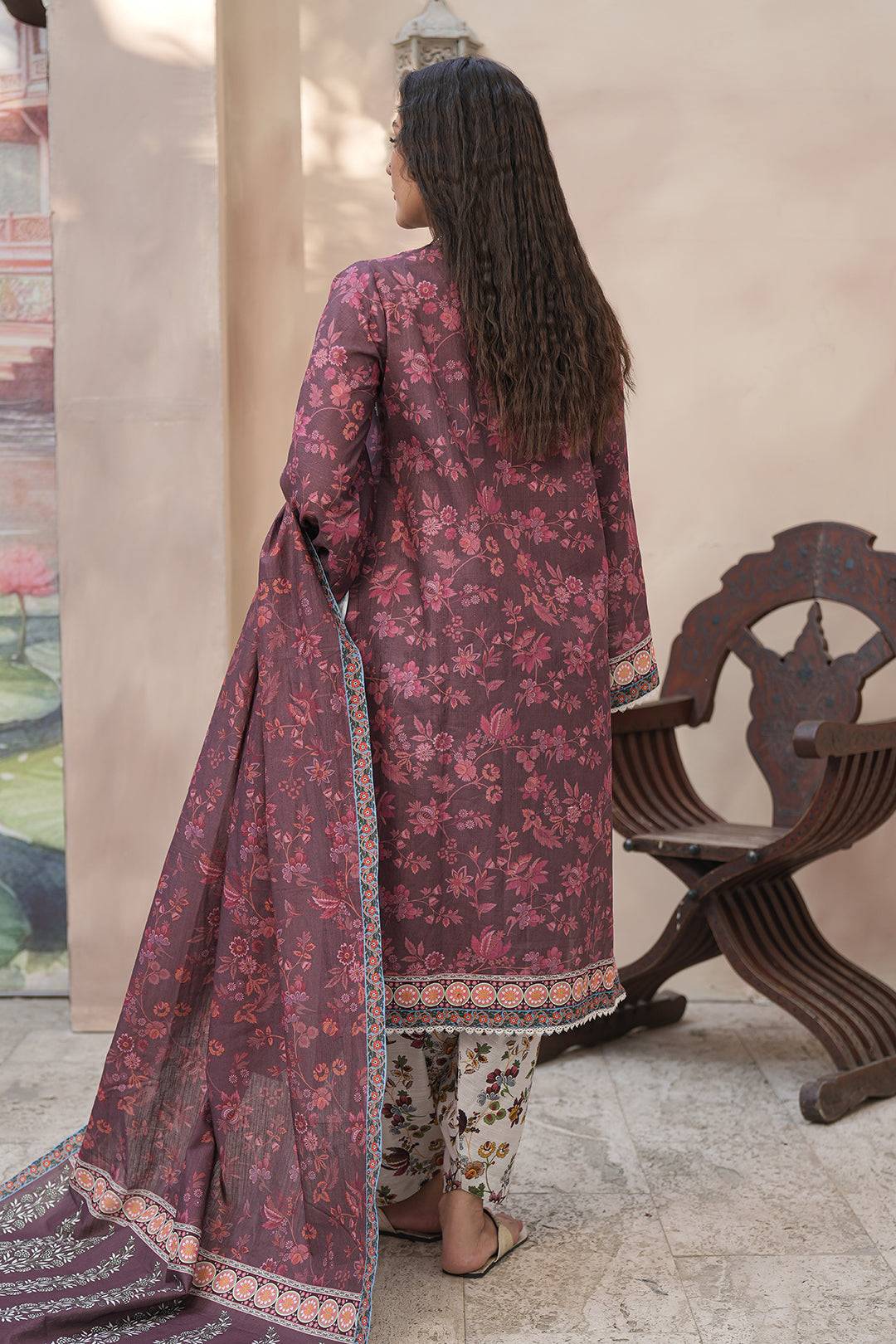 Zellbury | Unstitched 3 Piece Khaddar | Embroidered Shirt Shalwar Dupatta - 0402 by Maria Faisal - Registered Vendor of : Zellbury Women - type : Essential Unstitched - 100% original wedding dresses