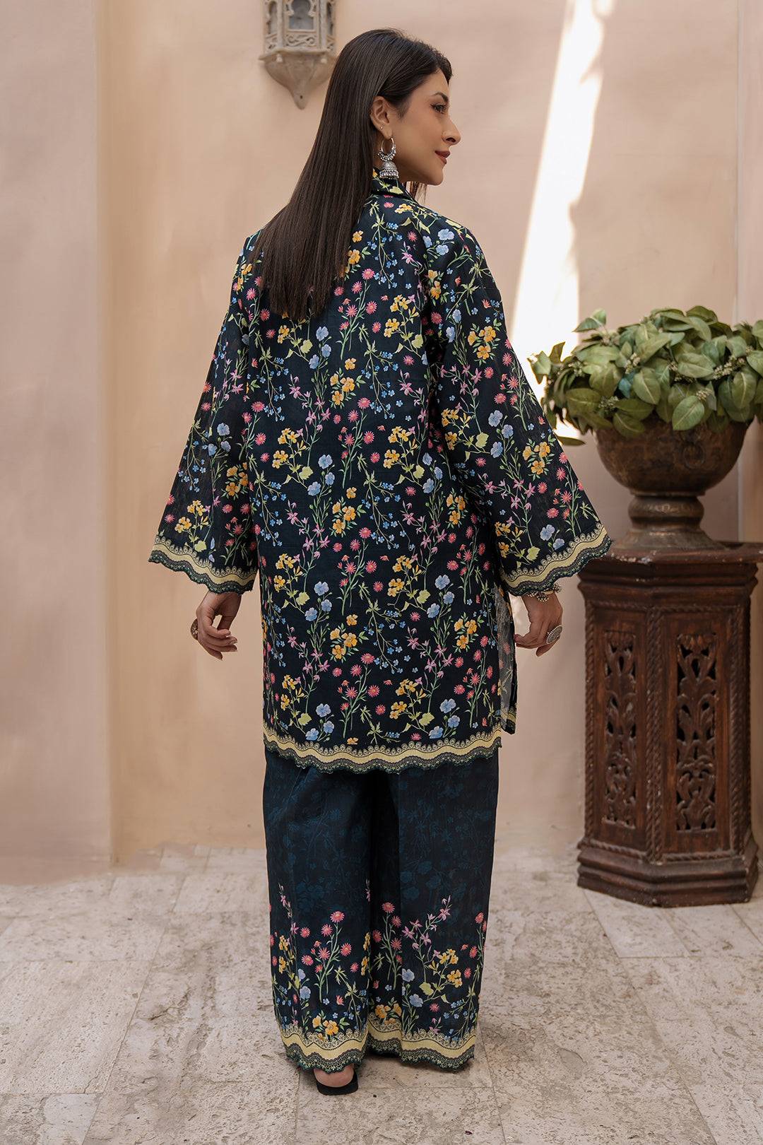Zellbury | Unstitched 2 Piece Khaddar | Shirt Shalwar - 0341 by Maria Faisal - Registered Vendor of : Zellbury Women - type : Essential Unstitched - 100% original wedding dresses