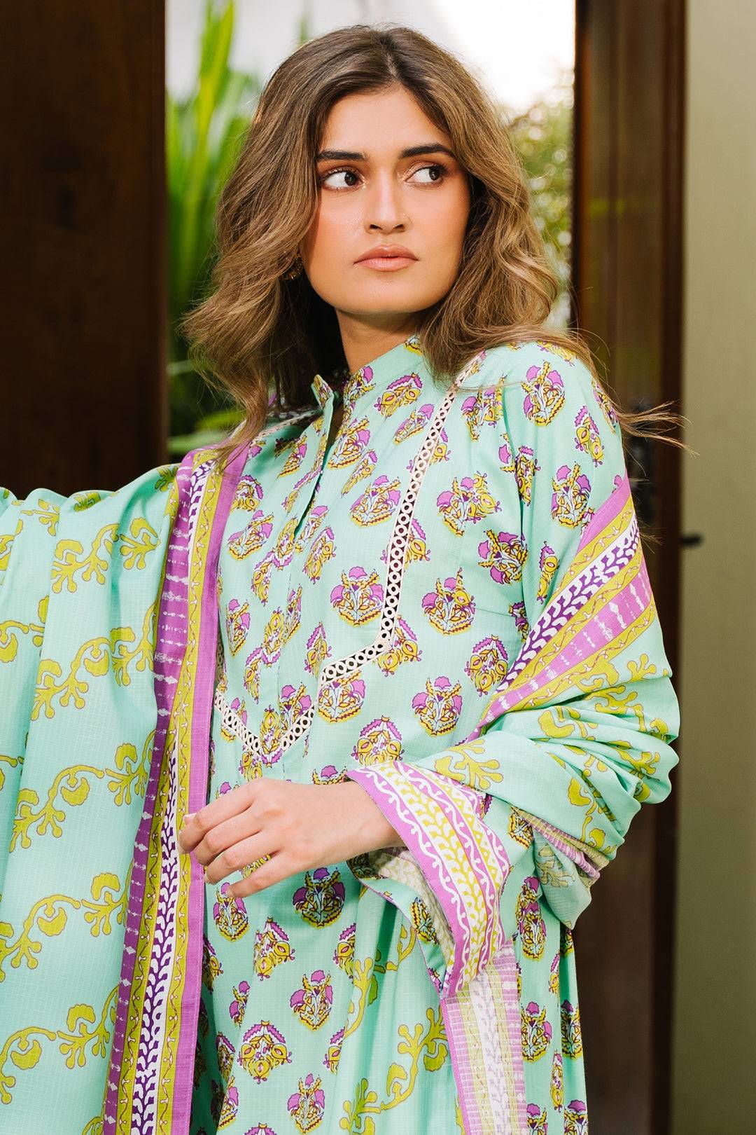Zellbury | Unstitched 3 Piece Khaddar | Shirt Shalwar Dupatta - 0192 by Maria Faisal - Registered Vendor of : Zellbury Women - type : Essential Unstitched - 100% original wedding dresses